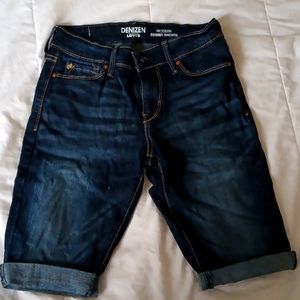 Levi's Denizen modern skinny shorts